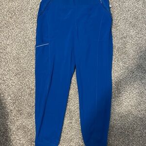 Cherokee Blue Scrub Joggers